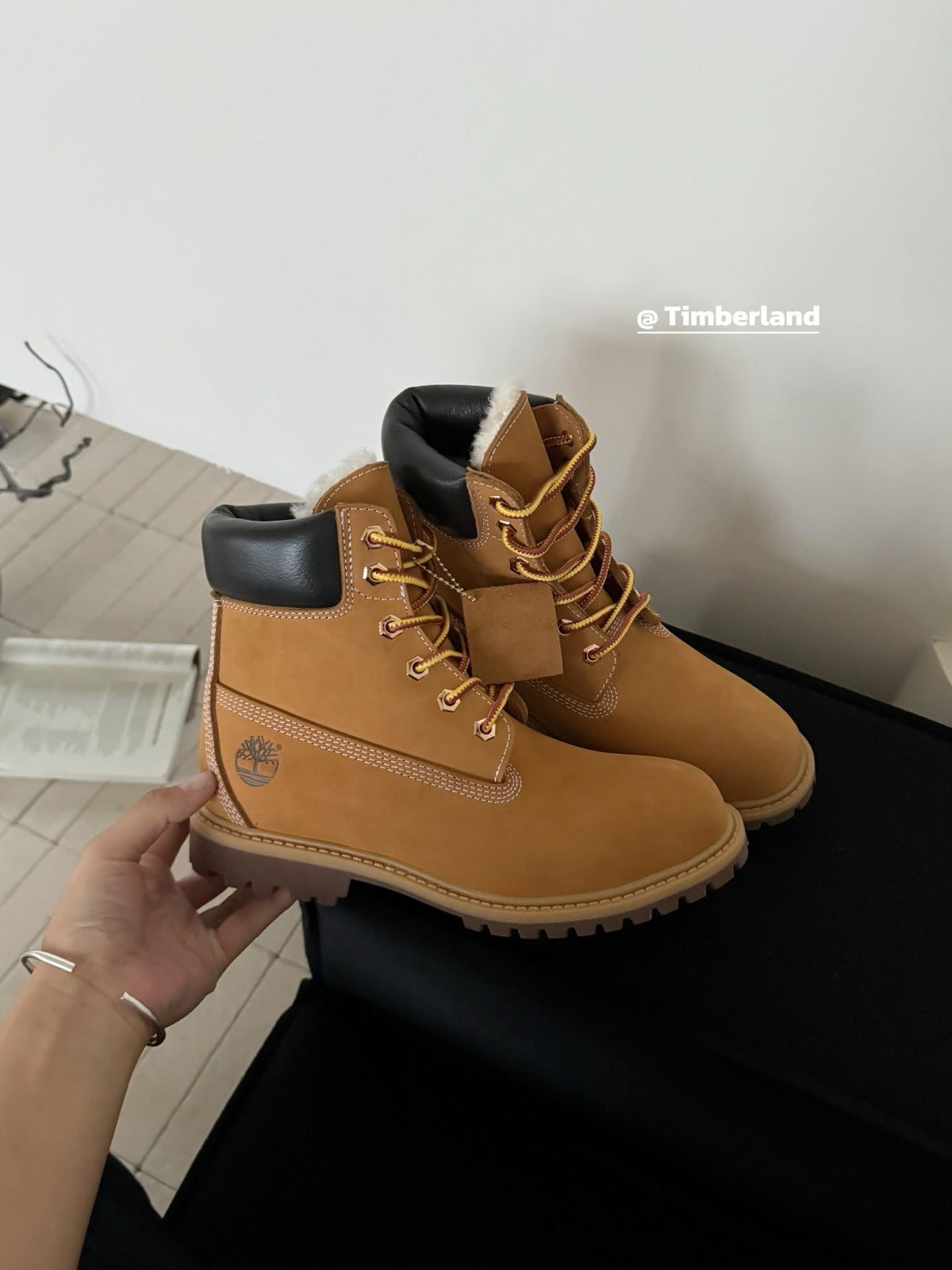 Timberland 6-Inch Premium Waterproof Boots Beige