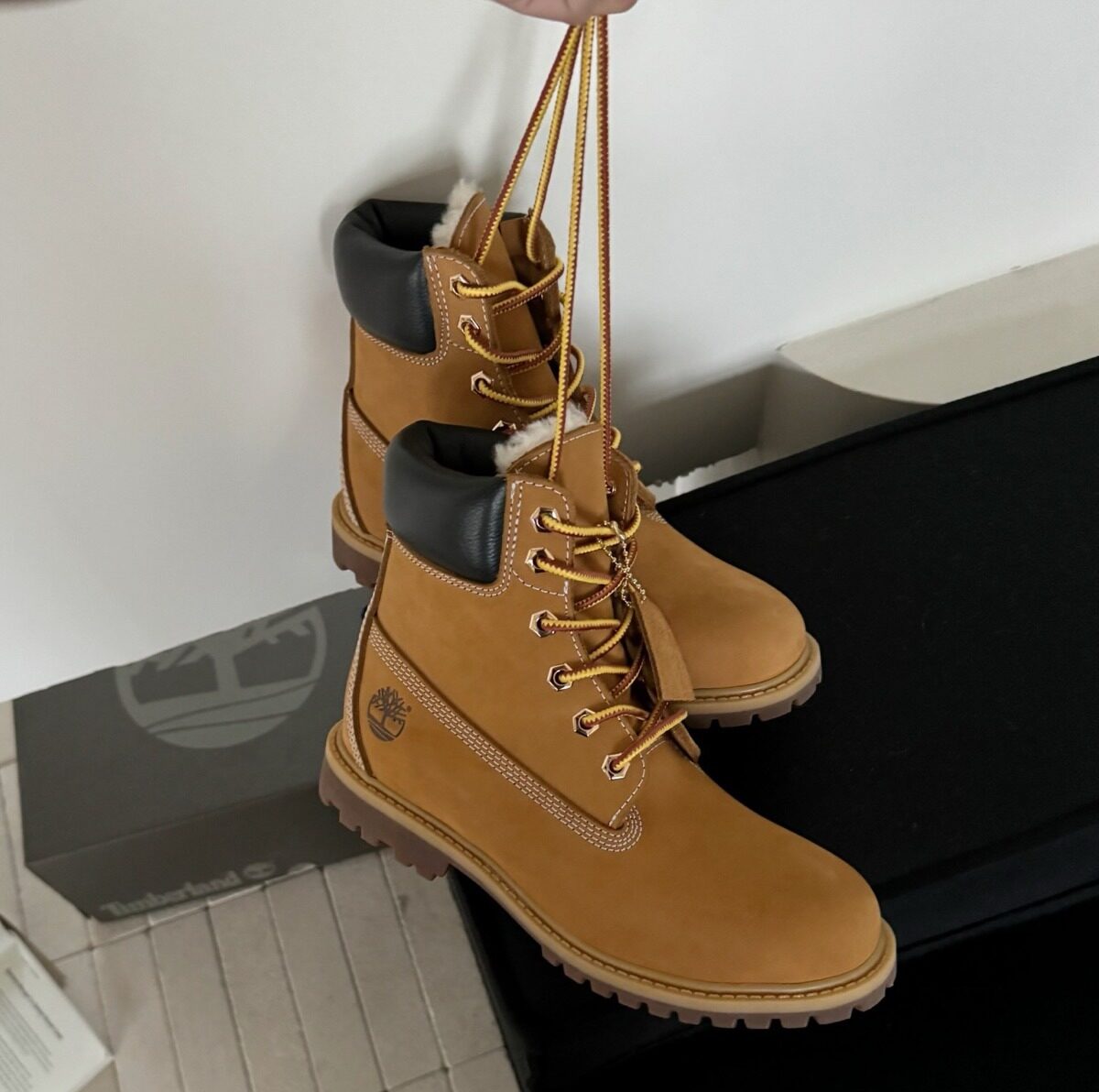 Timberland 6-Inch Premium Waterproof Boots Beige
