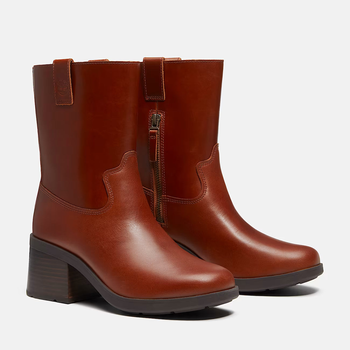 Timberland Bellevaux Side-Zip Boot Rust Full-Grain