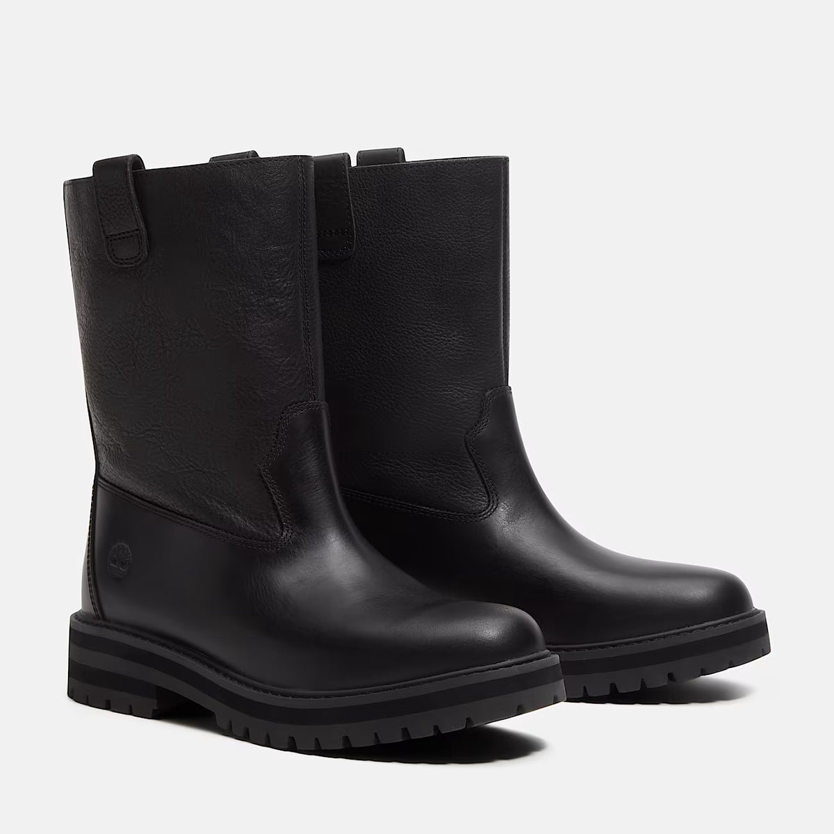 Timberland Britton Drive Pull-On Boot Black Full-Grain