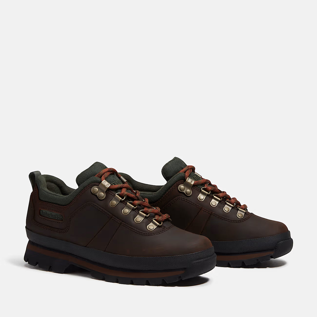 Timberland Euro Hiker Low Dark Brown Full-Grain