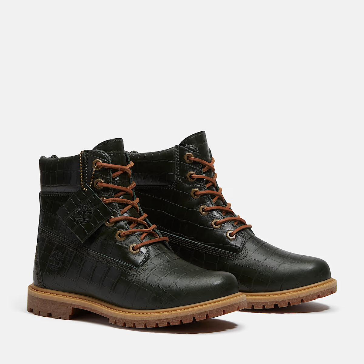 Timberland Premium 6-Inch Boot Dark Green Full-Grain