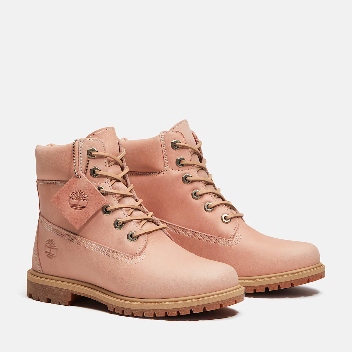 Timberland Premium 6-Inch Boot Light Pink Full-Grain