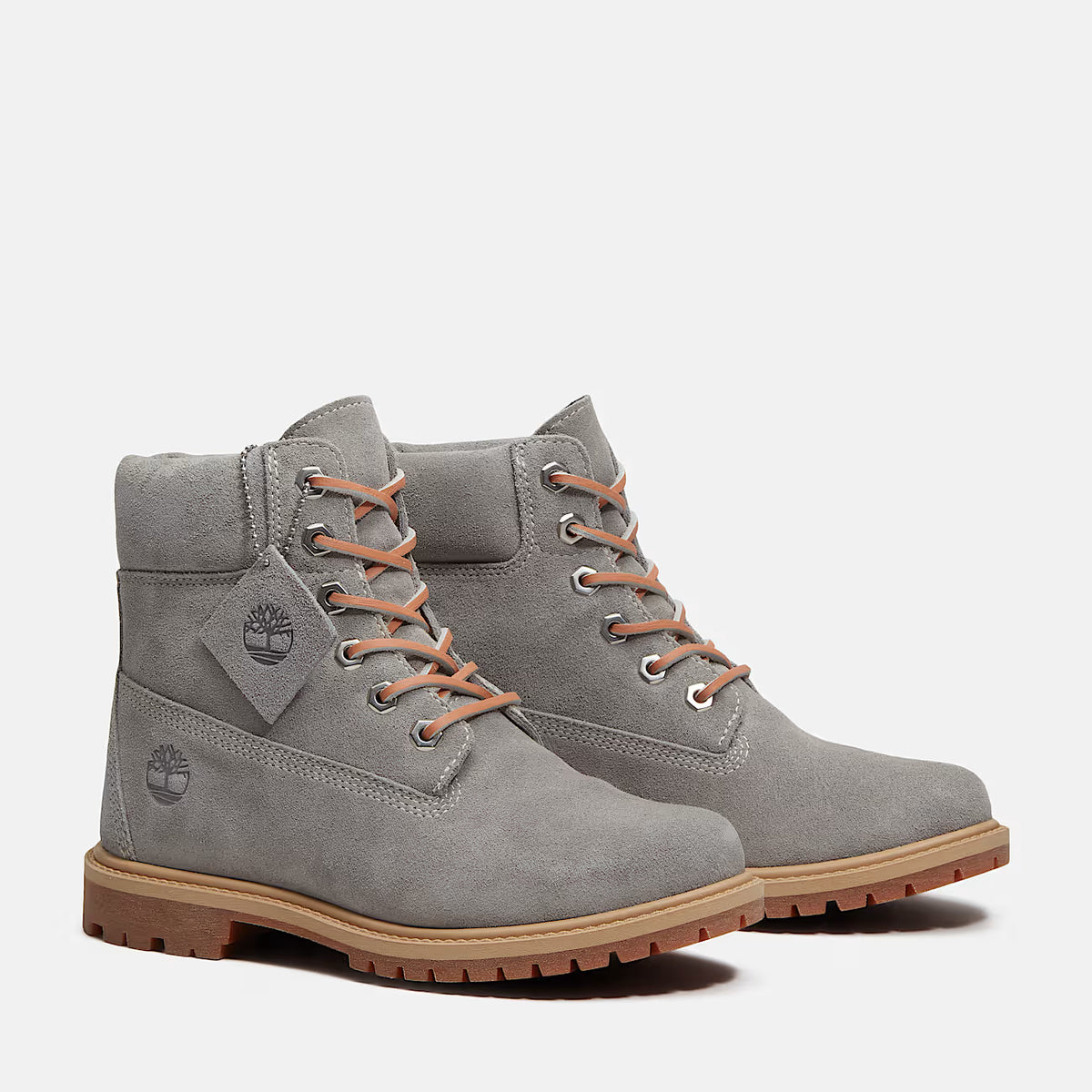 Timberland Premium 6-Inch Boot Medium Grey Suede