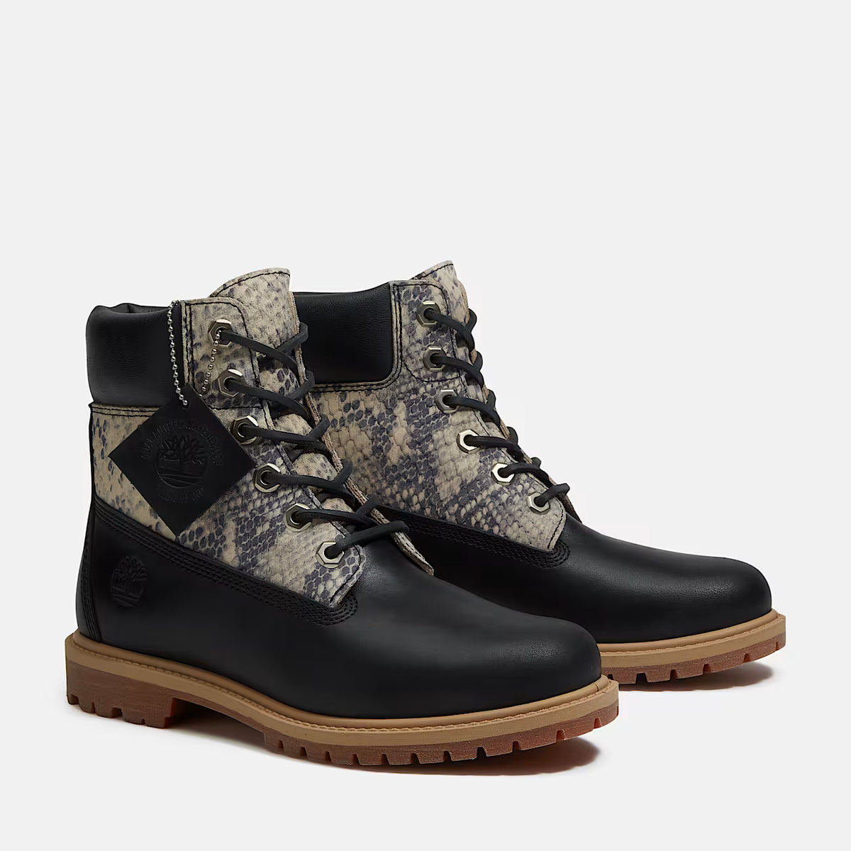 Timberland Premium 6-Inch Boot Snake Print Full-Grain