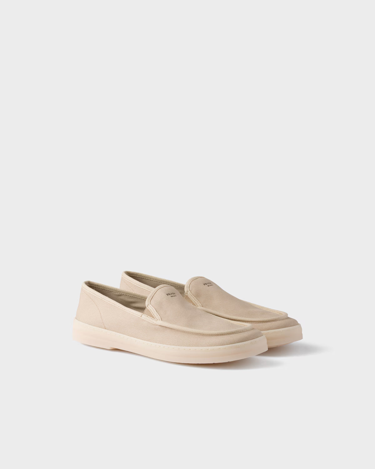 Prada Fabric Loafers Cord