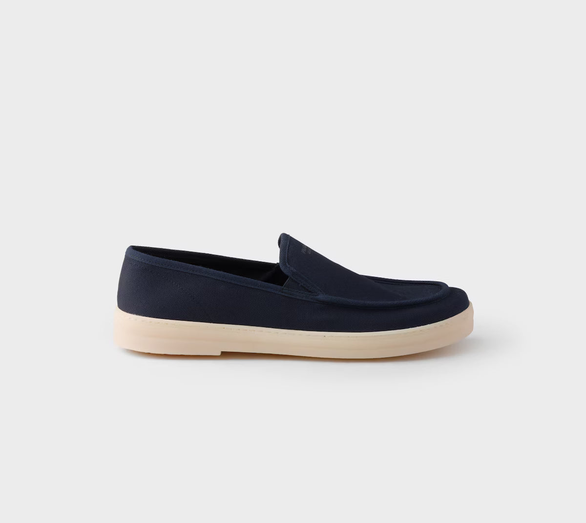 Prada Fabric Loafers Baltic Blue