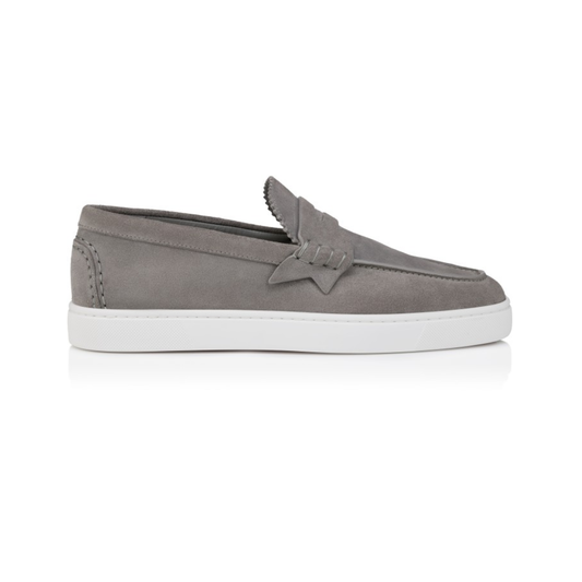 Boat Shoes Reversed Calf Leather Phantom Grey