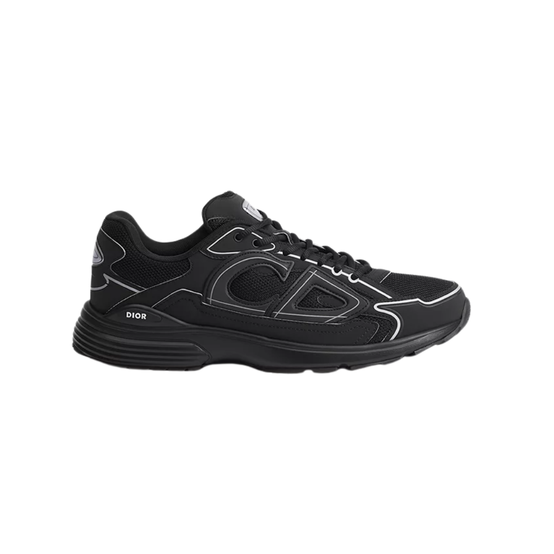 B30 Countdown Sneaker Black Technical Mesh Black Technical Fabric