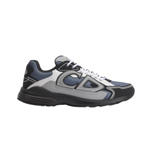 B30 Countdown Sneaker Blue Technical Mesh Gray White Black Technical Fabric