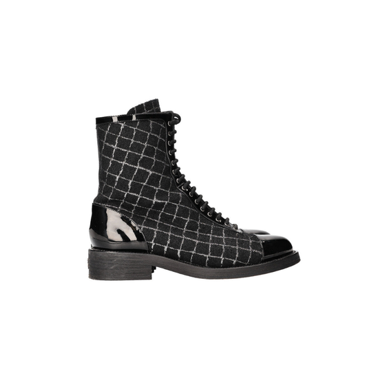 Ankle Boots Lurex Black
