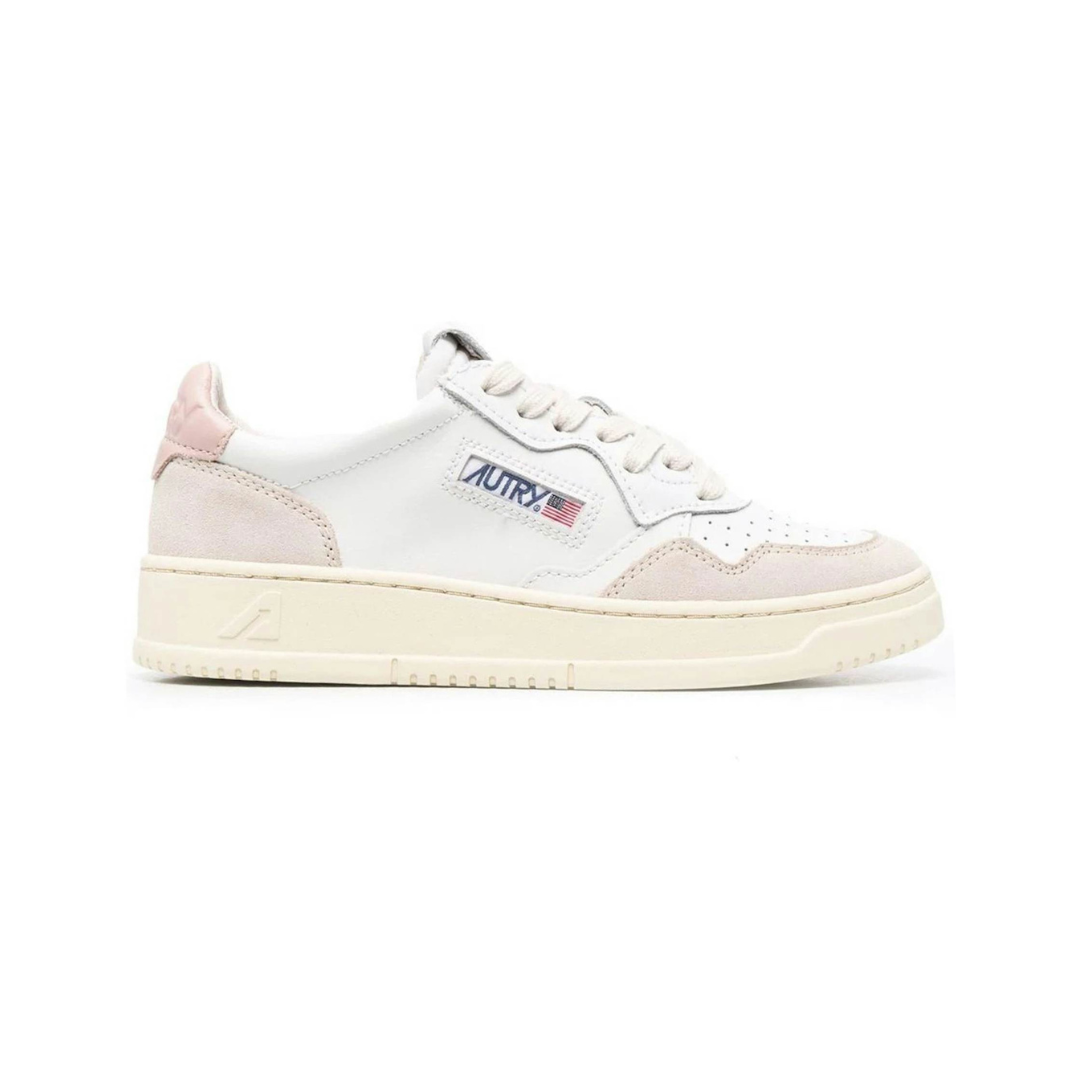 Autry Medalist Leather Low White
