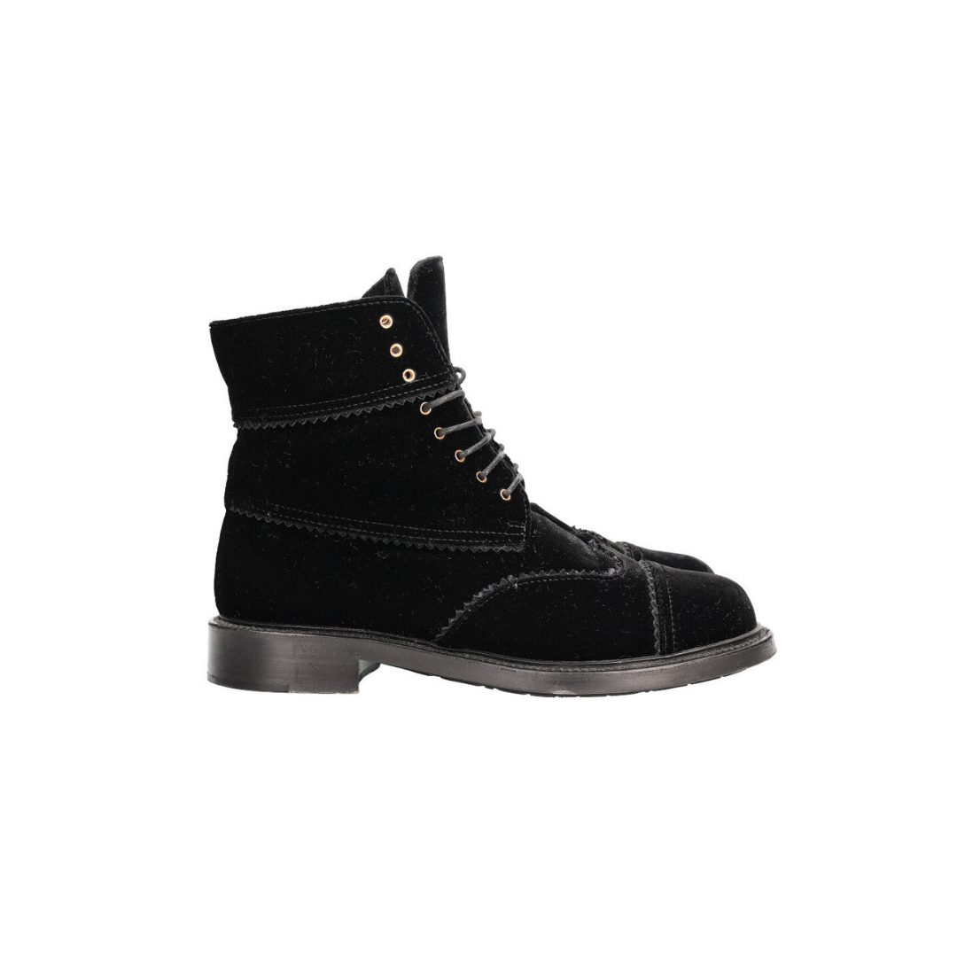 Boots Black Velvet