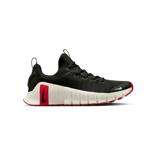 Nike Free Metcon 6 Black University Red Sail