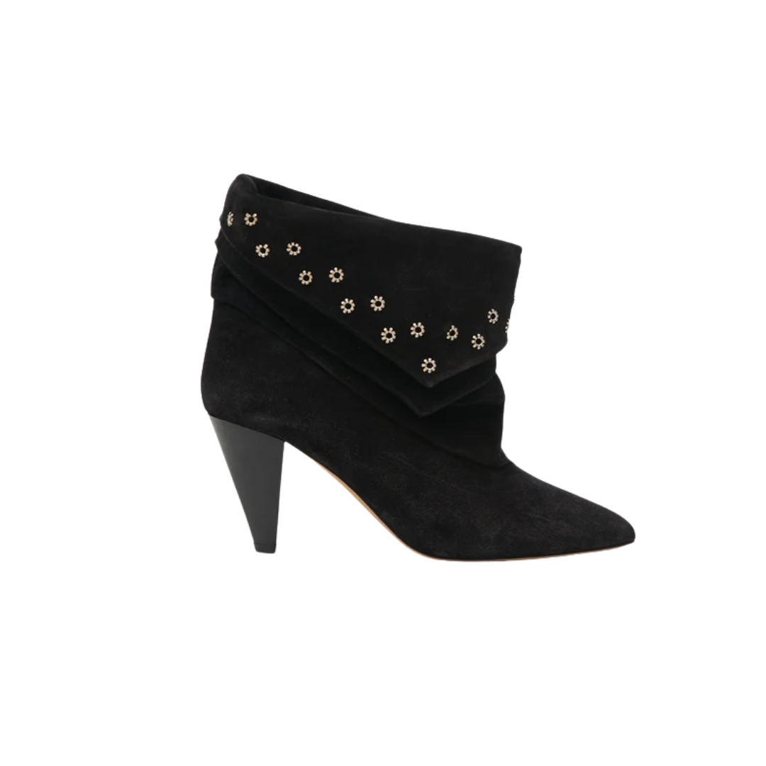 Isabel Marant Lyone Ankle Boots Suede Smooth