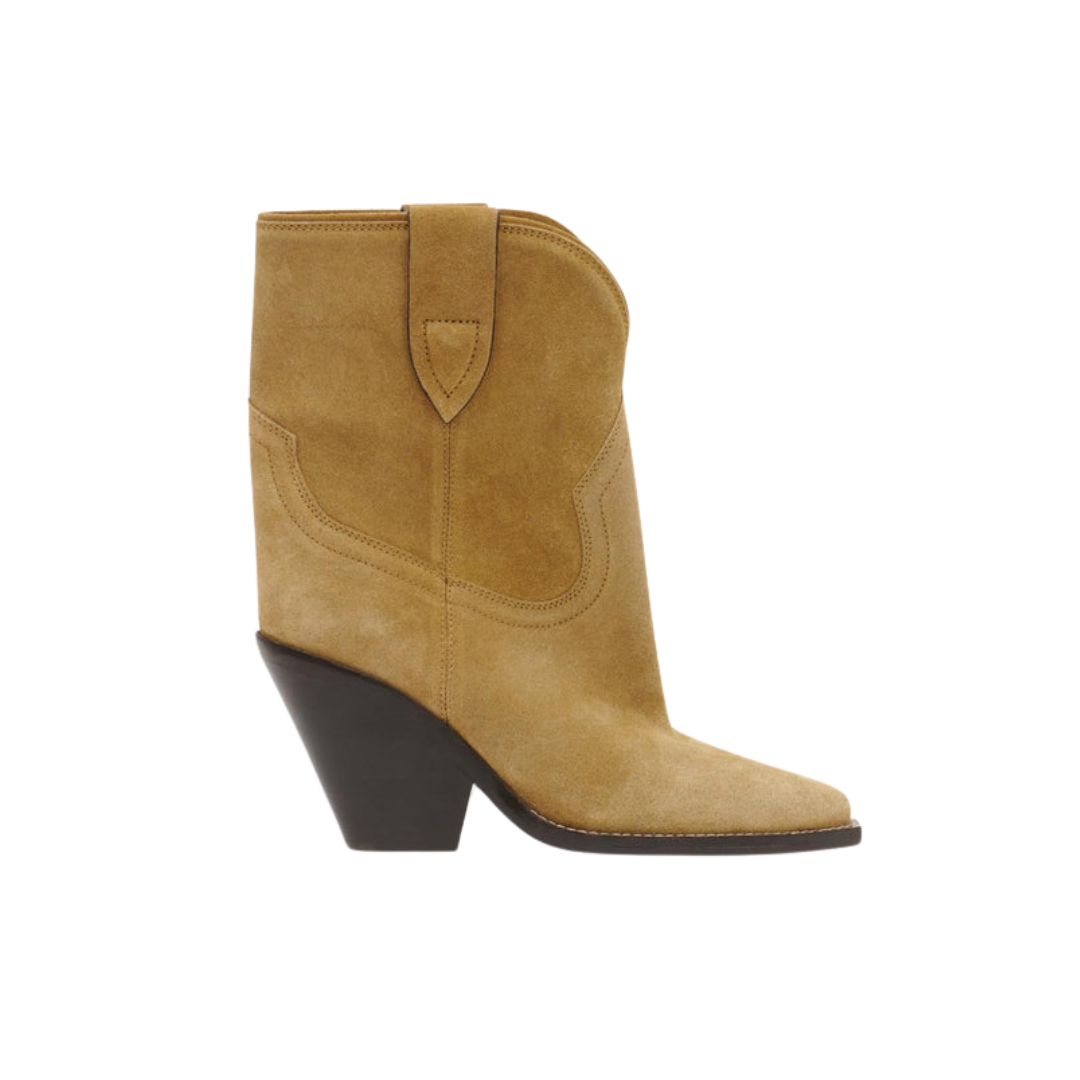 Isabel Marant Leyane Boots High-Heeled Taupe