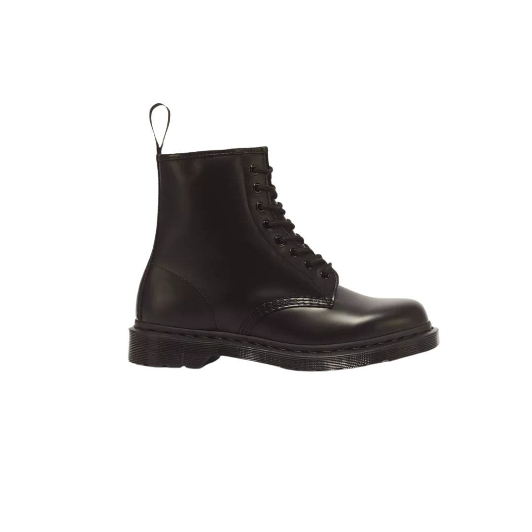 DR. MARTENS 1460 Mono Smooth Leather Lace Boots