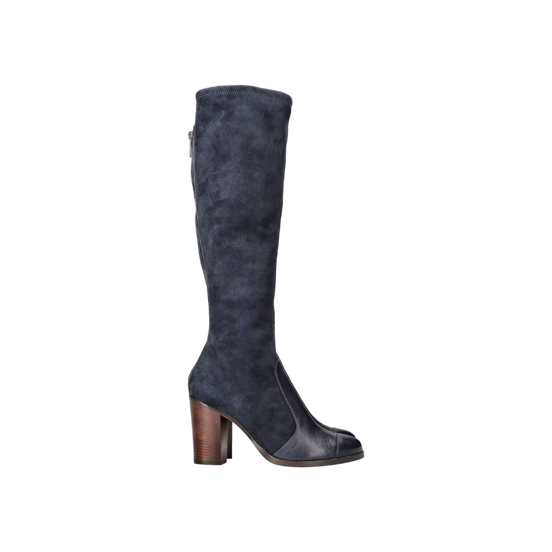 Boots Suede Navy
