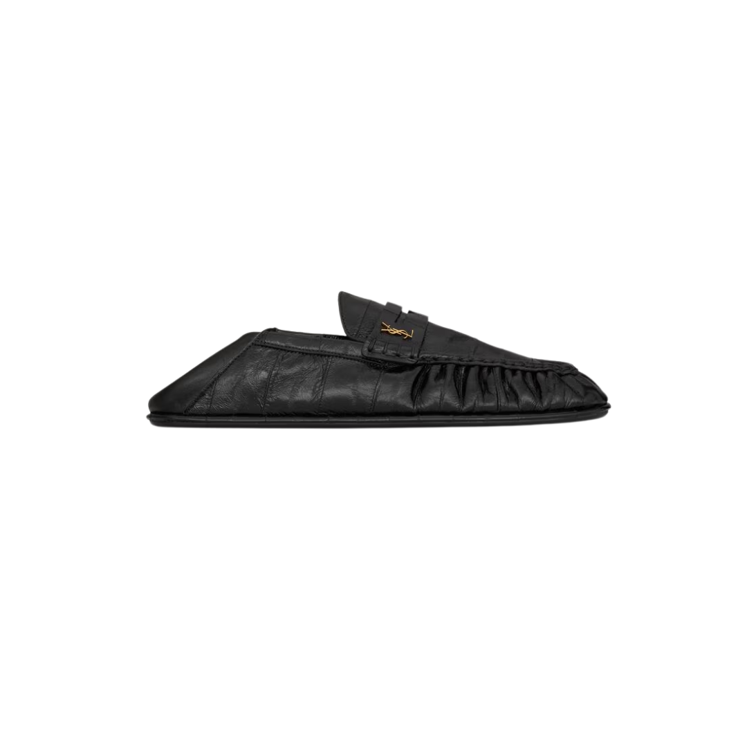 YSL Le Loafer Foldable Hagfish Black