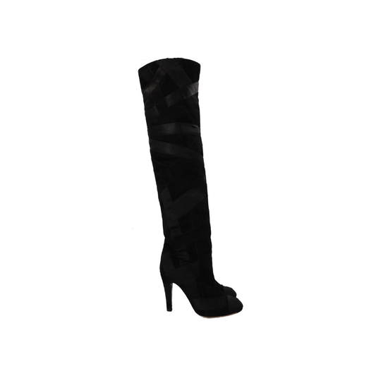2017 Cosmopolite Overknee Boots Black
