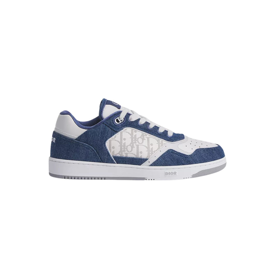 B27 Uptown Low-Top Sneaker White Smooth Calfskin