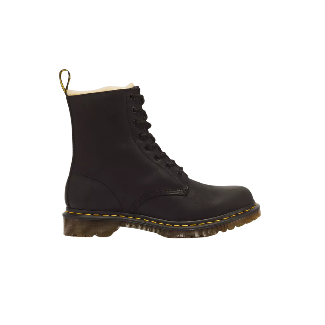 DR. MARTENS 1460 Women’s Faux Fur Lined Lace Boots