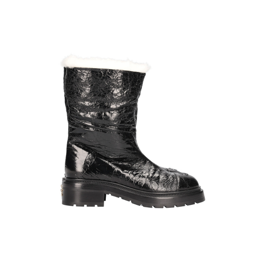 2020 Interlocking Rain Boots Black