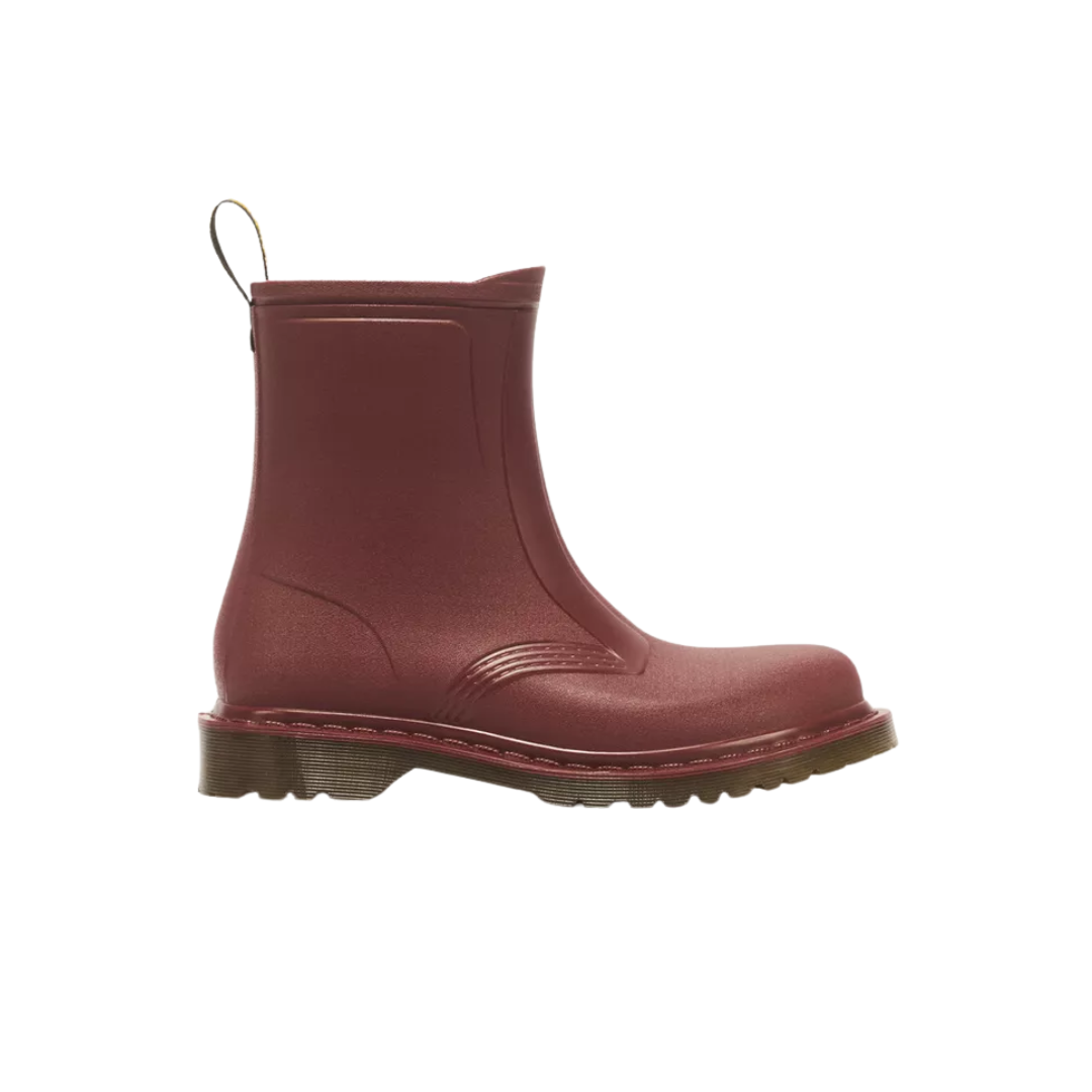 DR. MARTENS 1460 Rain Boots Waterproof Boots Cherry Red