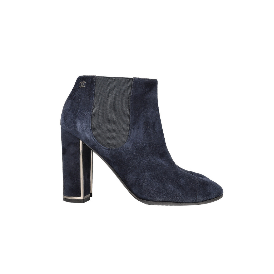 Chelsea Boots Suede Navy