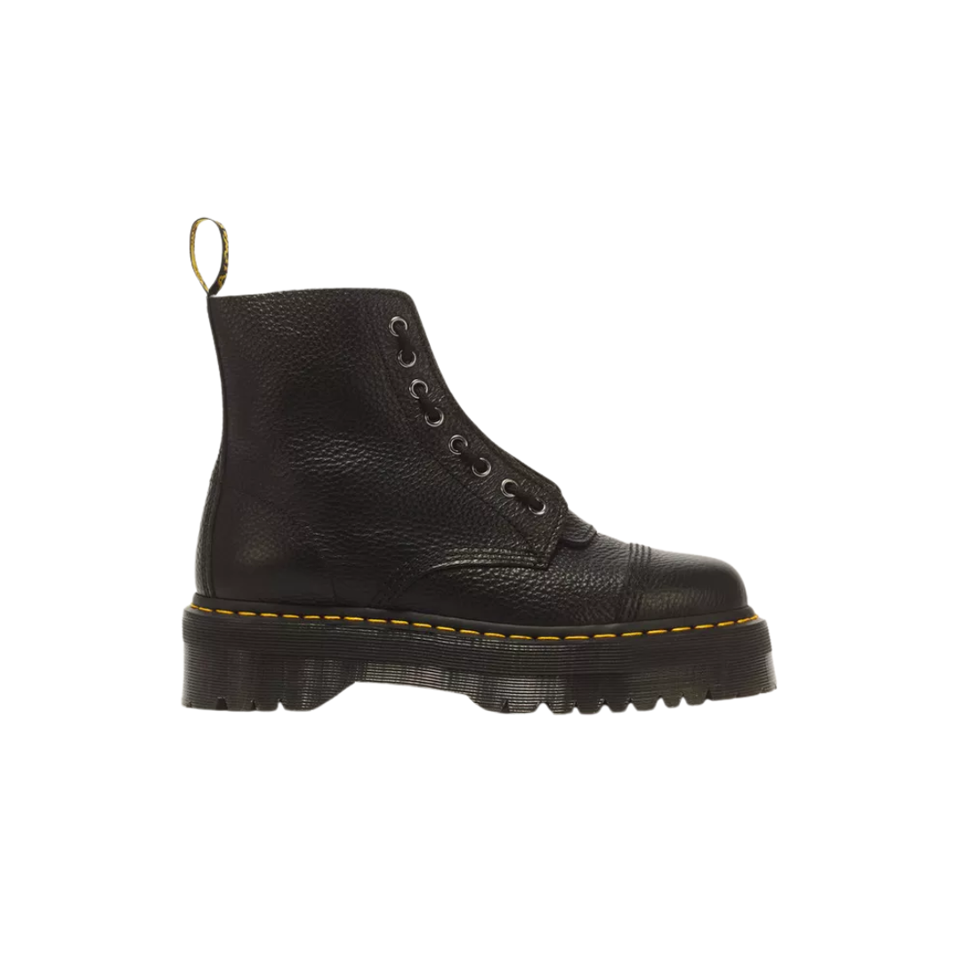 DR. MARTENS Sinclair Milled Nappa Leather Platform Boots