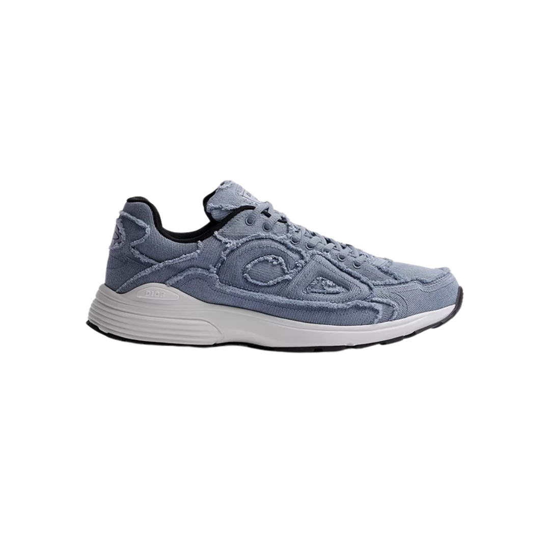 B30 Countdown Sneaker Blue Fringed Denim