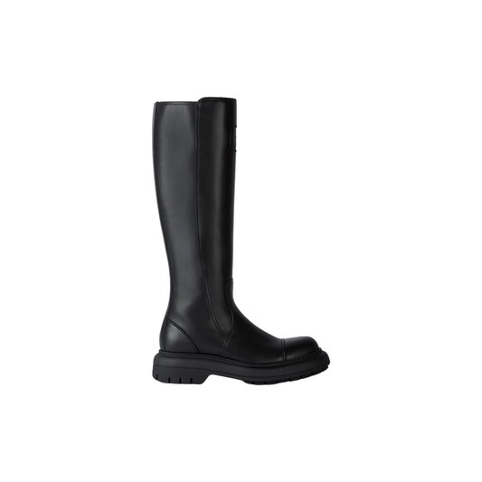 Givenchy Cargo Biker Knee High Boots Leather