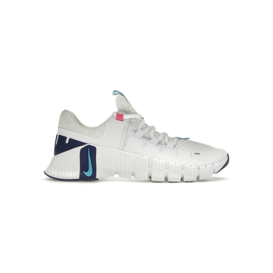 Nike Free Metcon 5 White Aquarius Blue