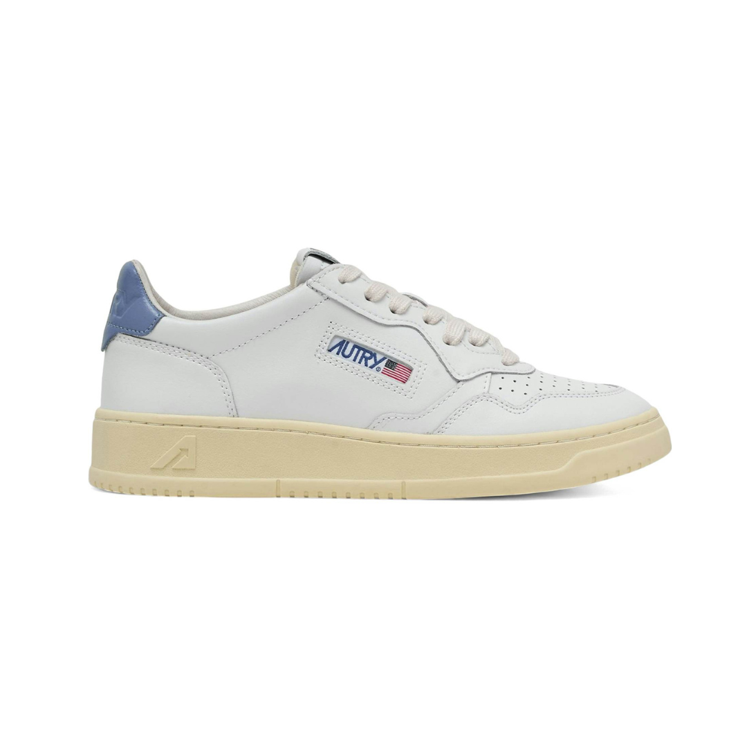Autry Medalist Leather Low White Tempest