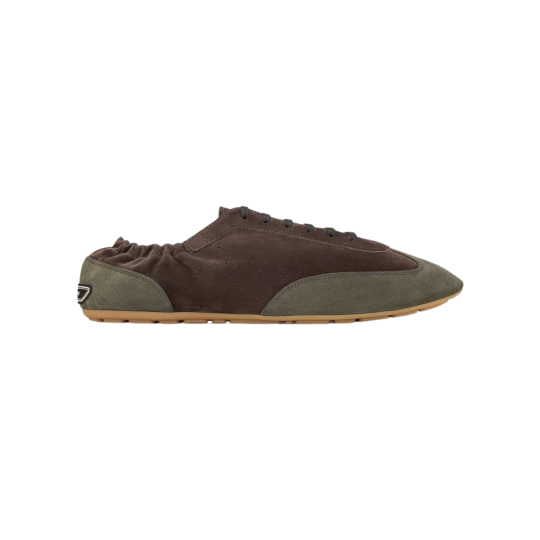 Ysl Lewis Sneakers Suede Blow Taupe / Amara Khaki