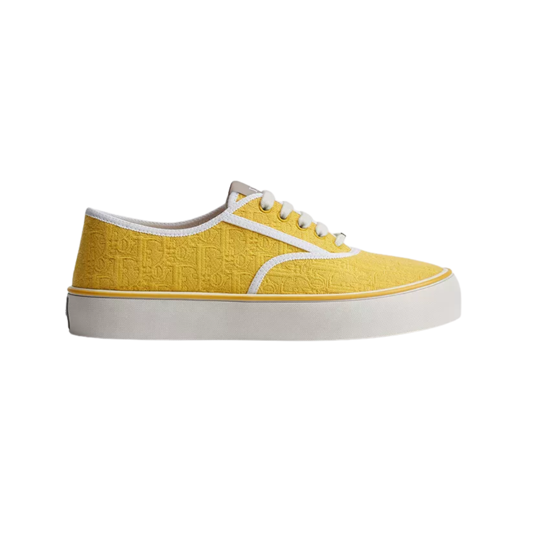 Saltwind Sneaker Yellow Oblique Jacquard