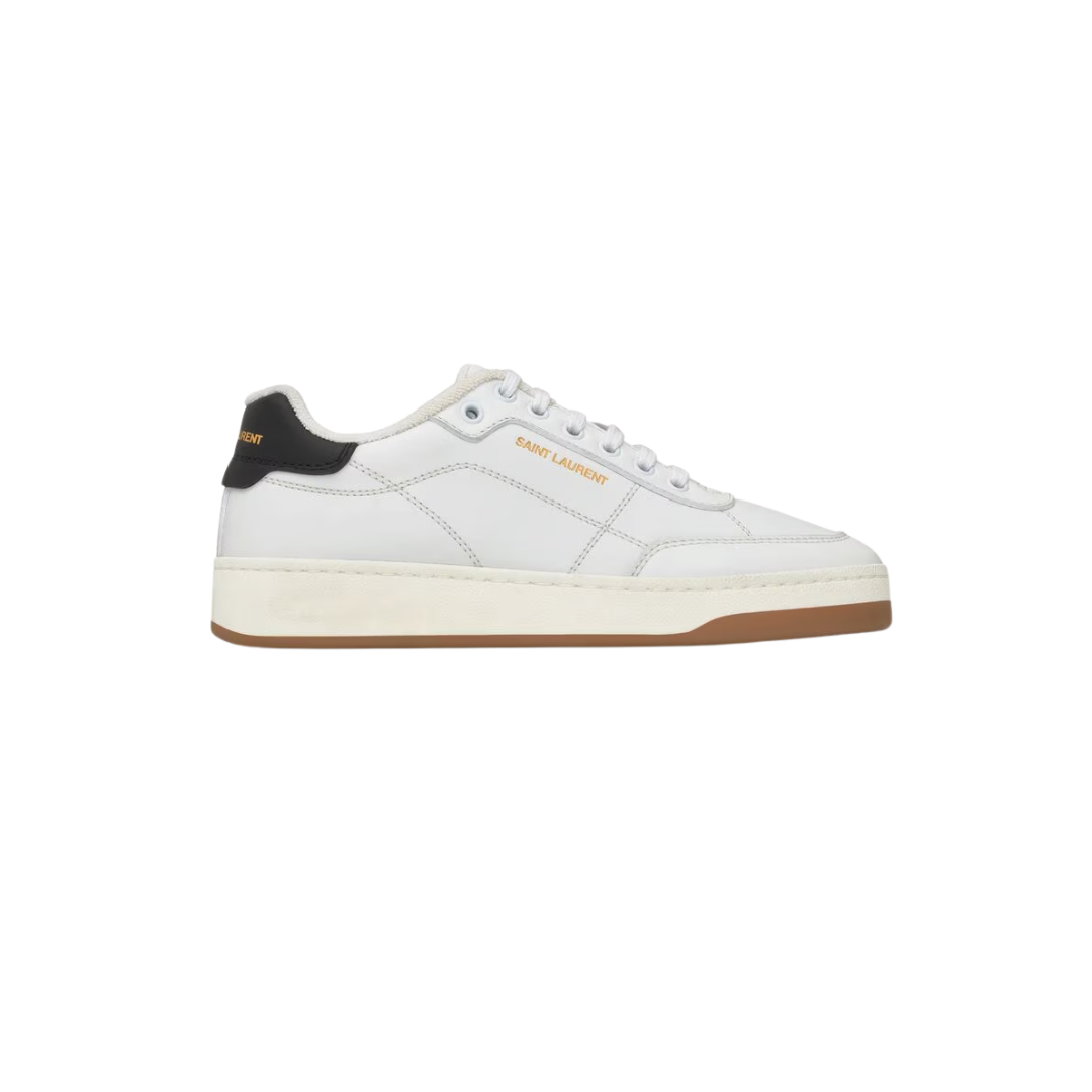 Ysl Optic White Black SL/61 Sneakers Smooth Leather