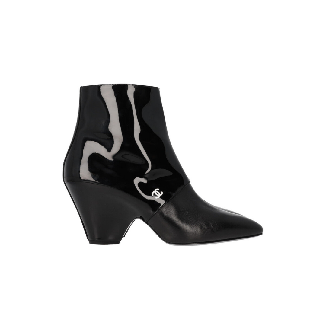 Black Boots Patent