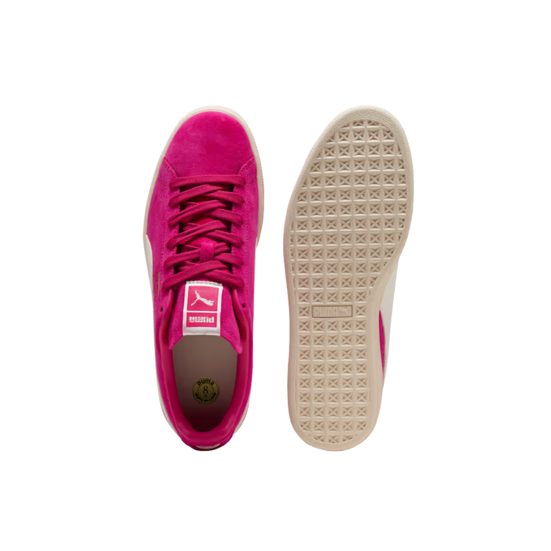 Puma Charles F. Stead Suede Pink Alert-PUMA White