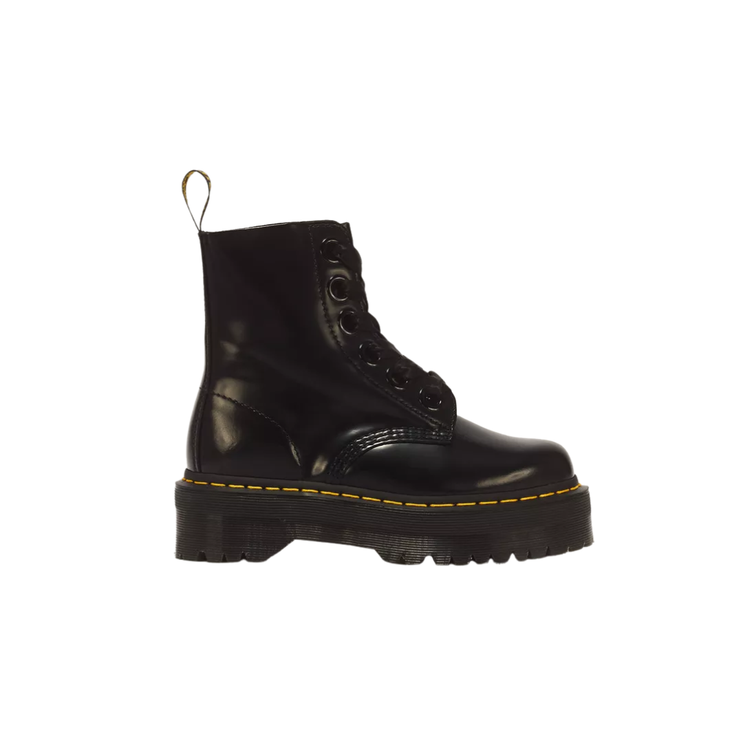 DR. MARTENS Molly Women’s Leather Platform Boots