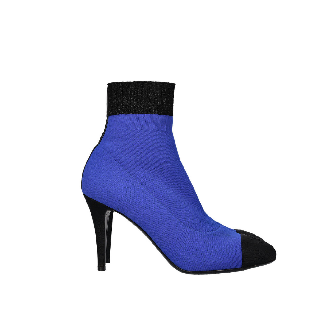 Sock Boots Blue