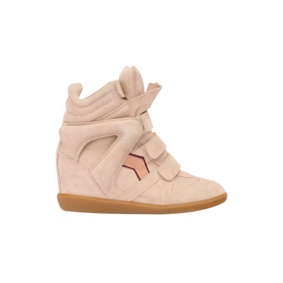 Isabel Marant Bekett Sneakers Bekett Leather Pale Pink-Peach