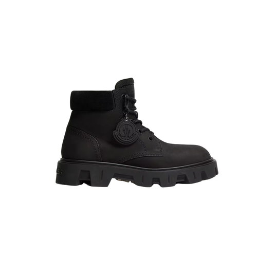 Peak City Nubuck & Suede Ankle Boots Men’s Black