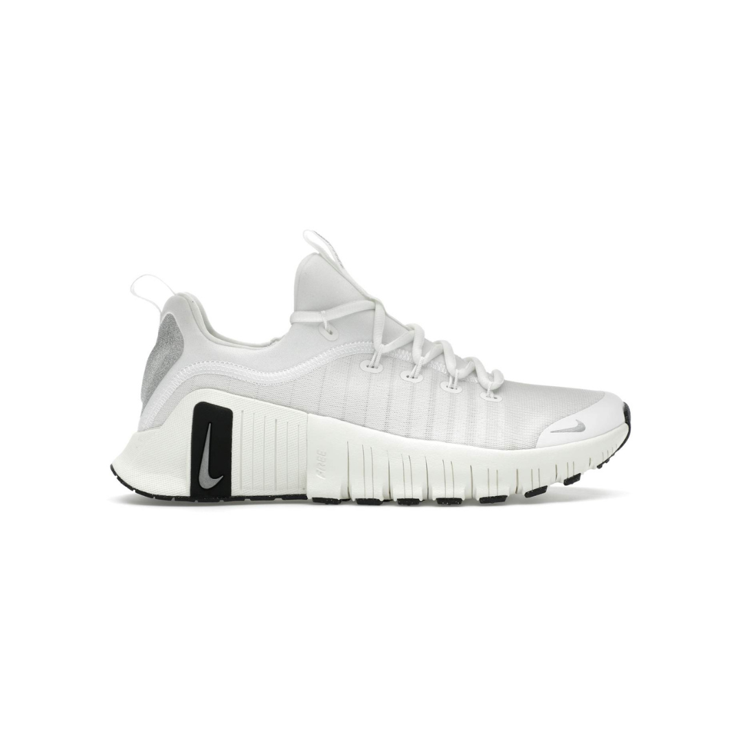 Nike Free Metcon 6 Premium Summit White Sail Black Metallic Silver