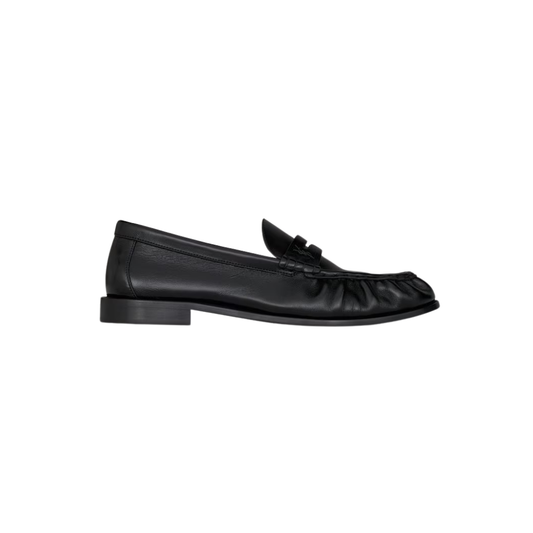 YSL Le Loafer Supple Smooth Leather Black