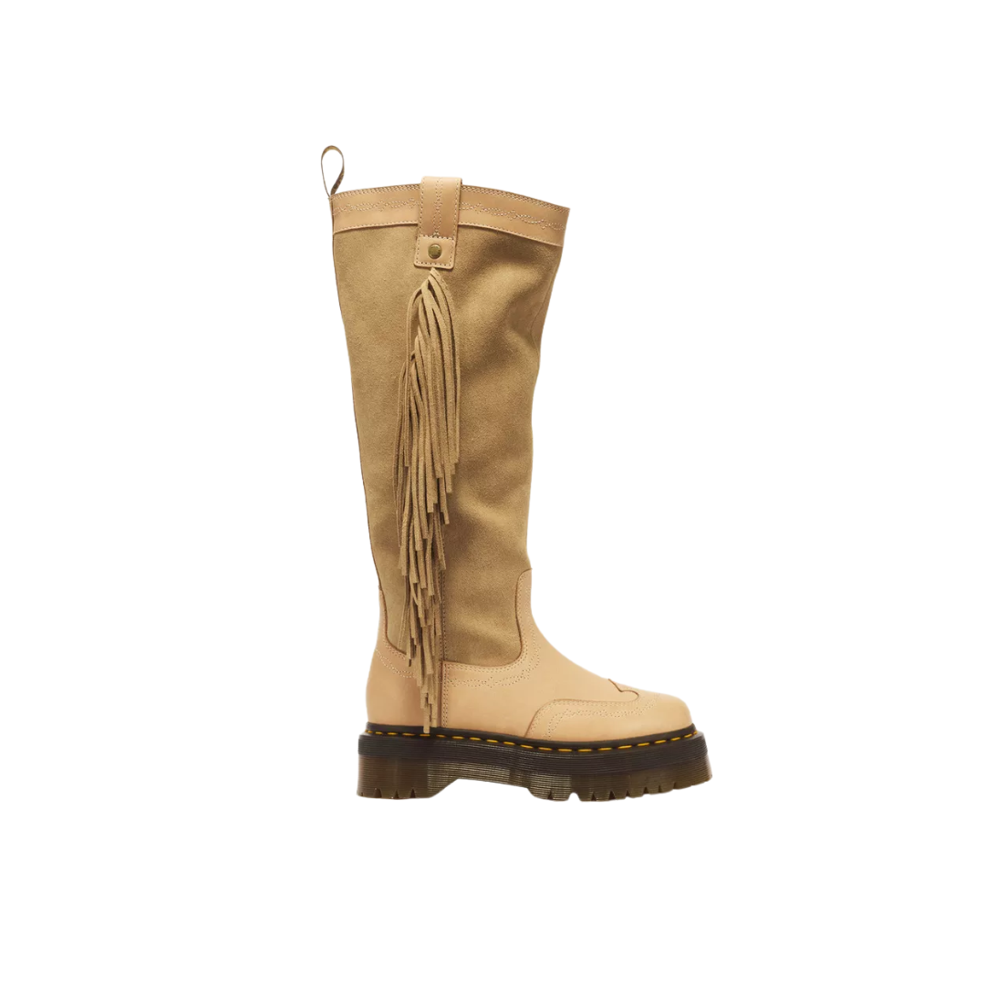 DR. MARTENS Desert Rodeo Quad Hi Boot Savannah Tan