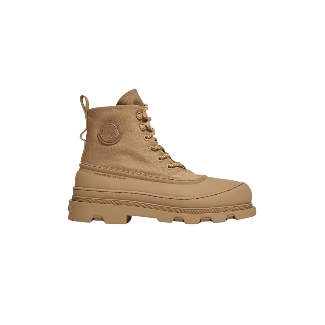 Vera Sheal Lace-Up Women’s Boots Beige