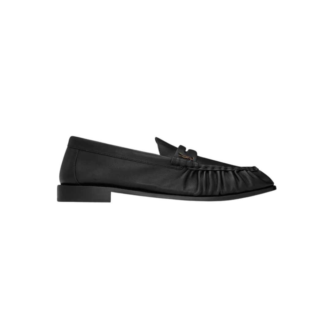 YSL Le Loafer Supple Matte Leather Black