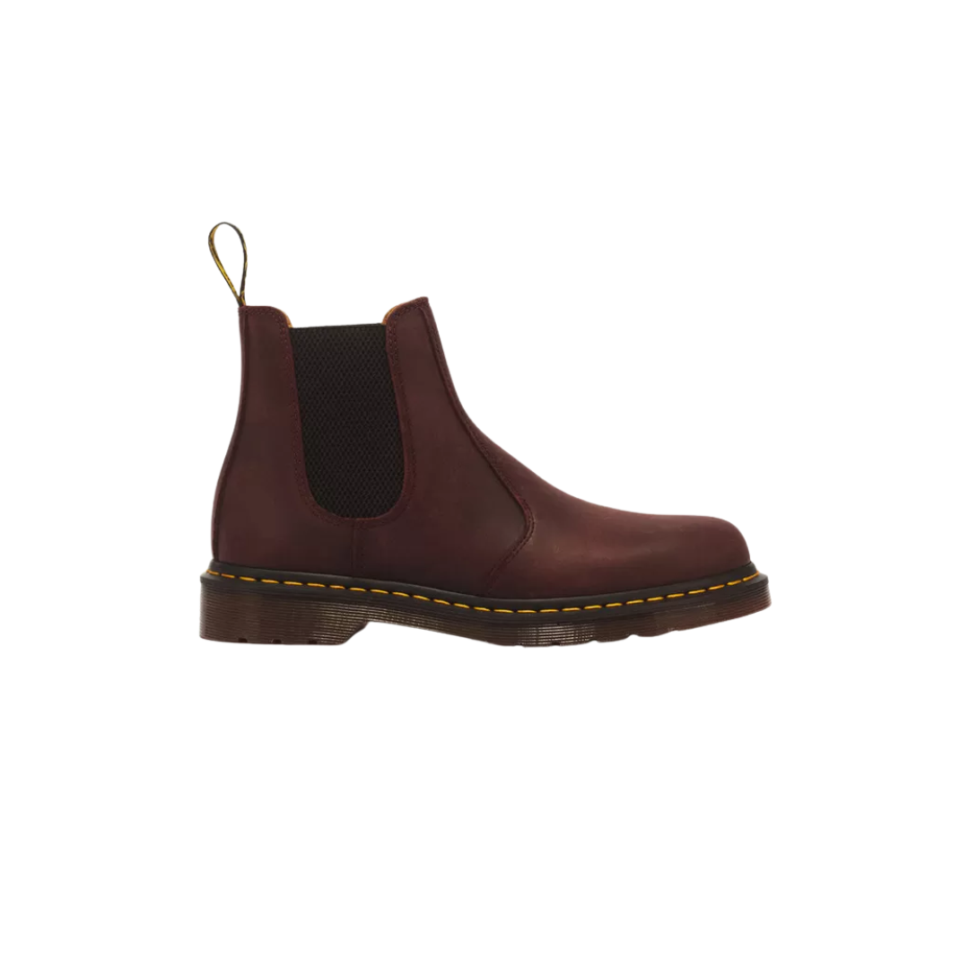 DR.MARTENS 2976 Ys Crazy Horse Leather Chelsea Boots