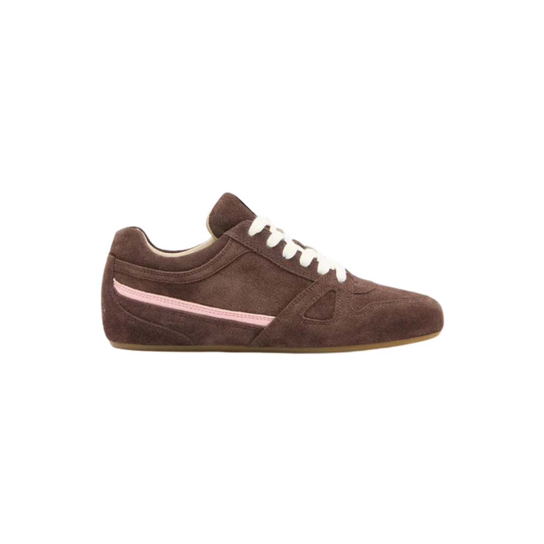 Isabel Marant Senny Low Sneakers Low-Top Suede Chocolate